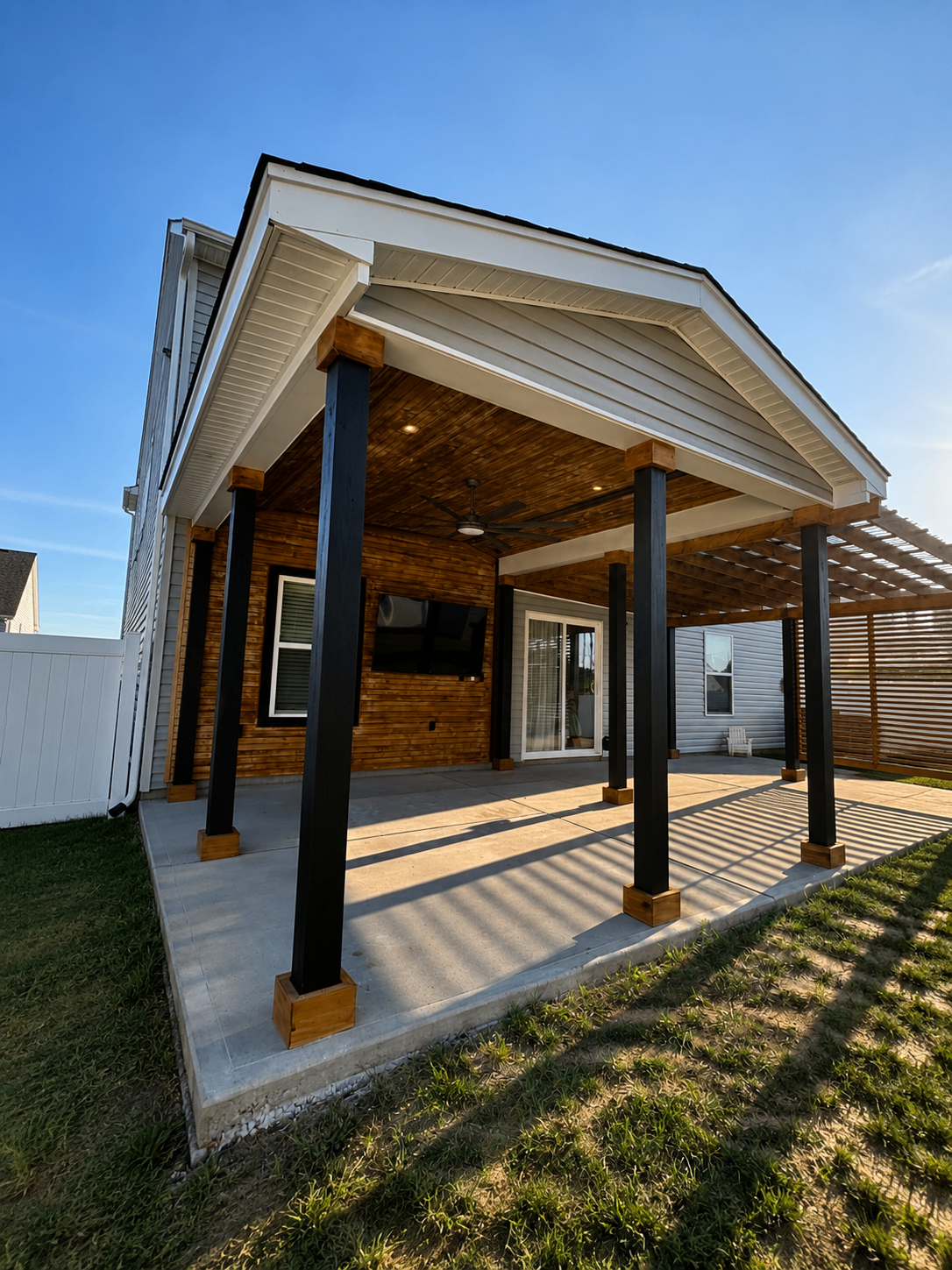 Covered Patio & Pergola Addition